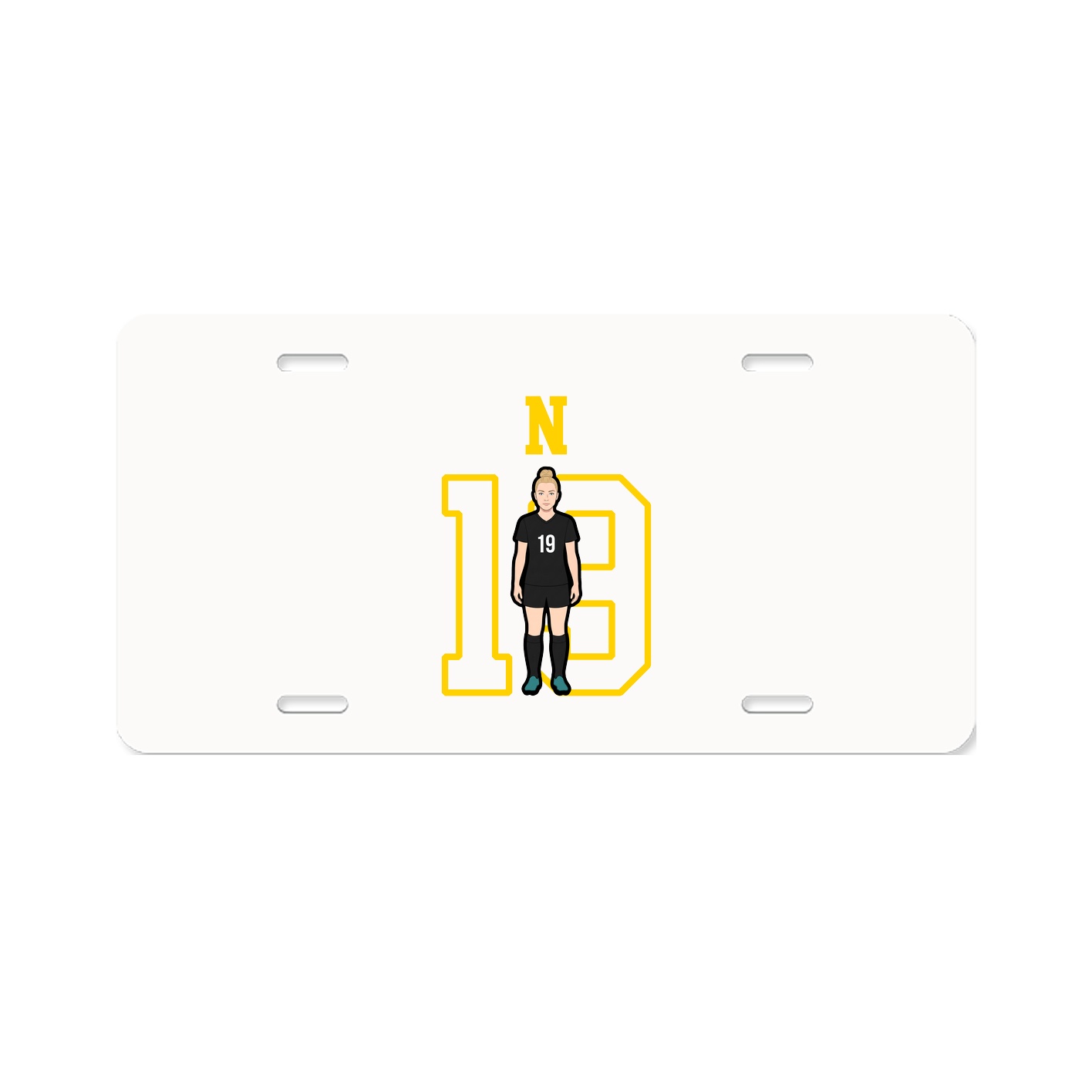 License Plate — Shirsey in Classic