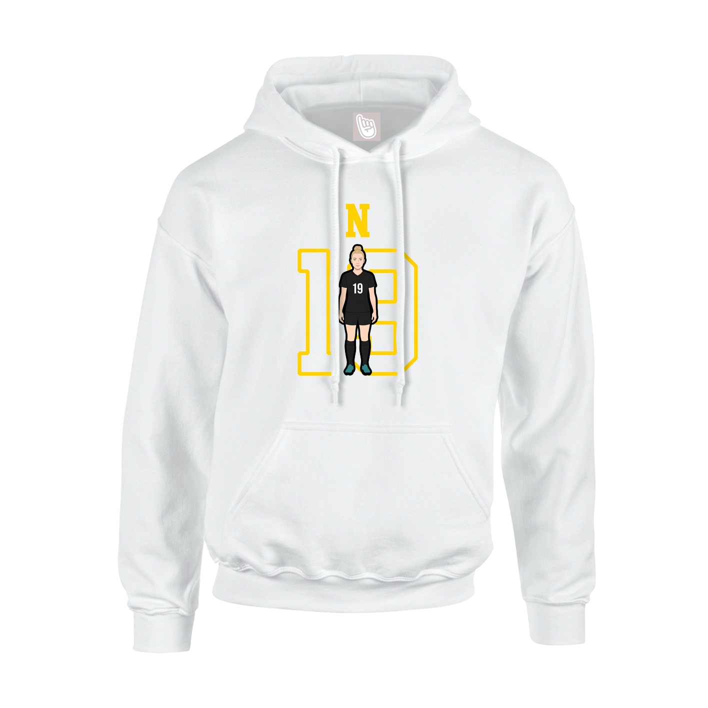 Youth Hoodie — Shirsey in White