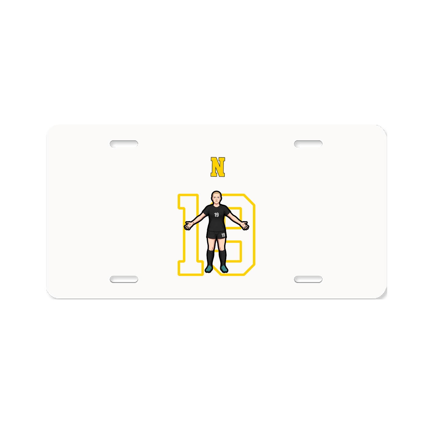 License Plate — Shirsey Arch in Classic