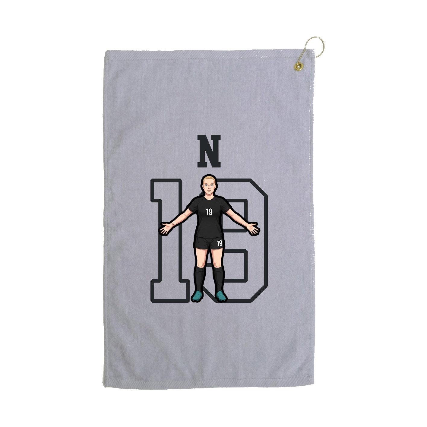 Golf Towel — Shirsey in Grey