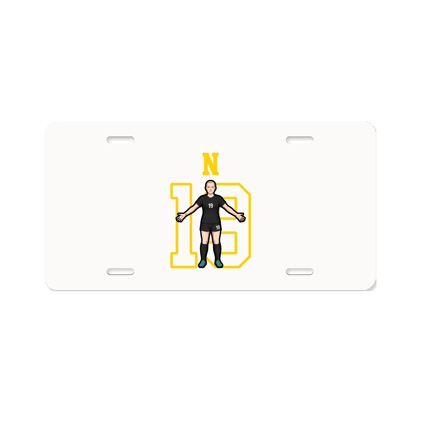 License Plate — Shirsey in Classic