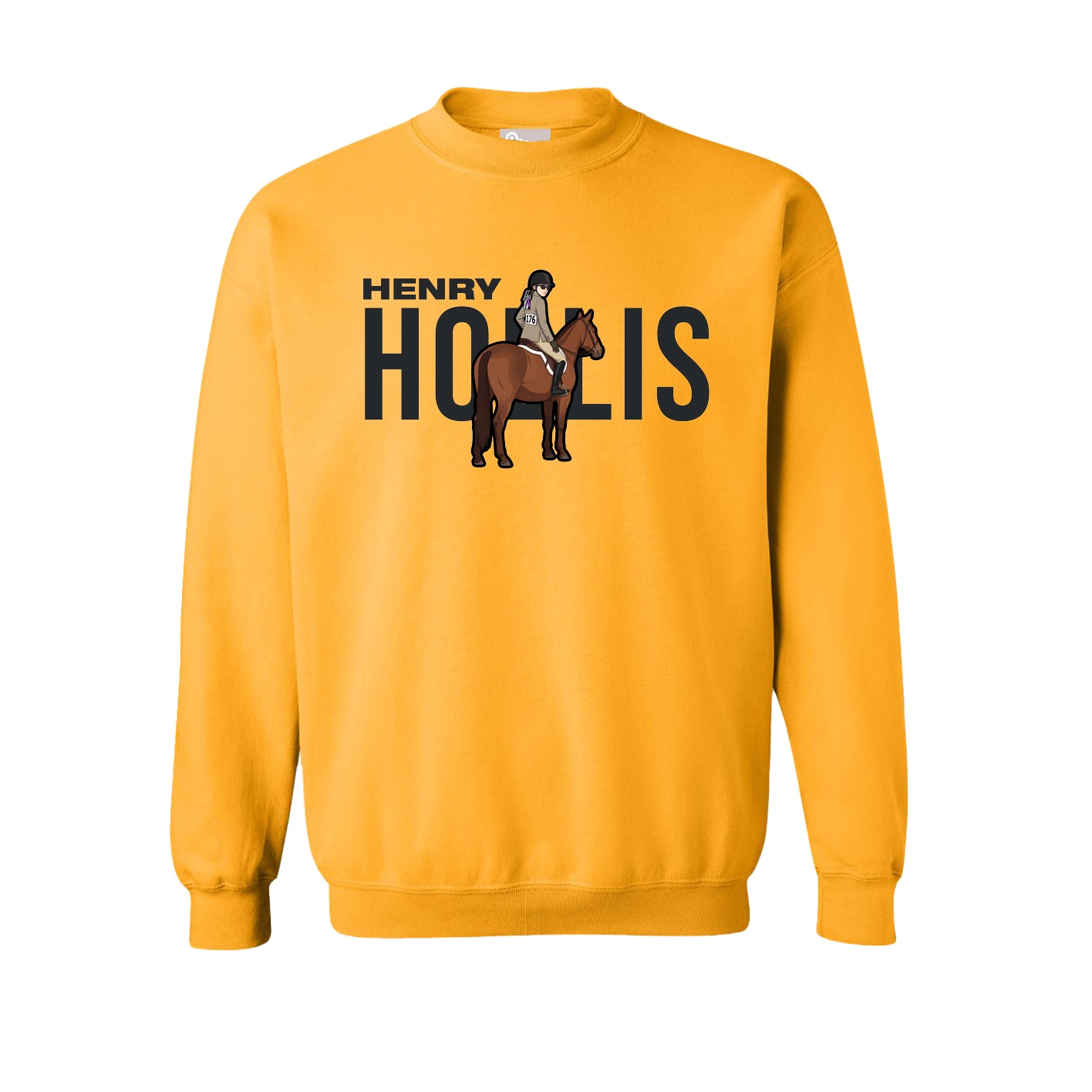 Fleece Crew — Player Name in Gold