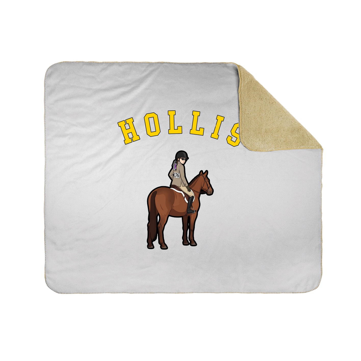 Throw Blanket — Shirsey Arch in White