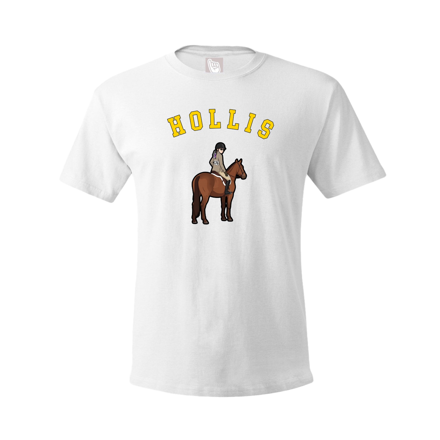 Youth Tee — Shirsey Arch in White