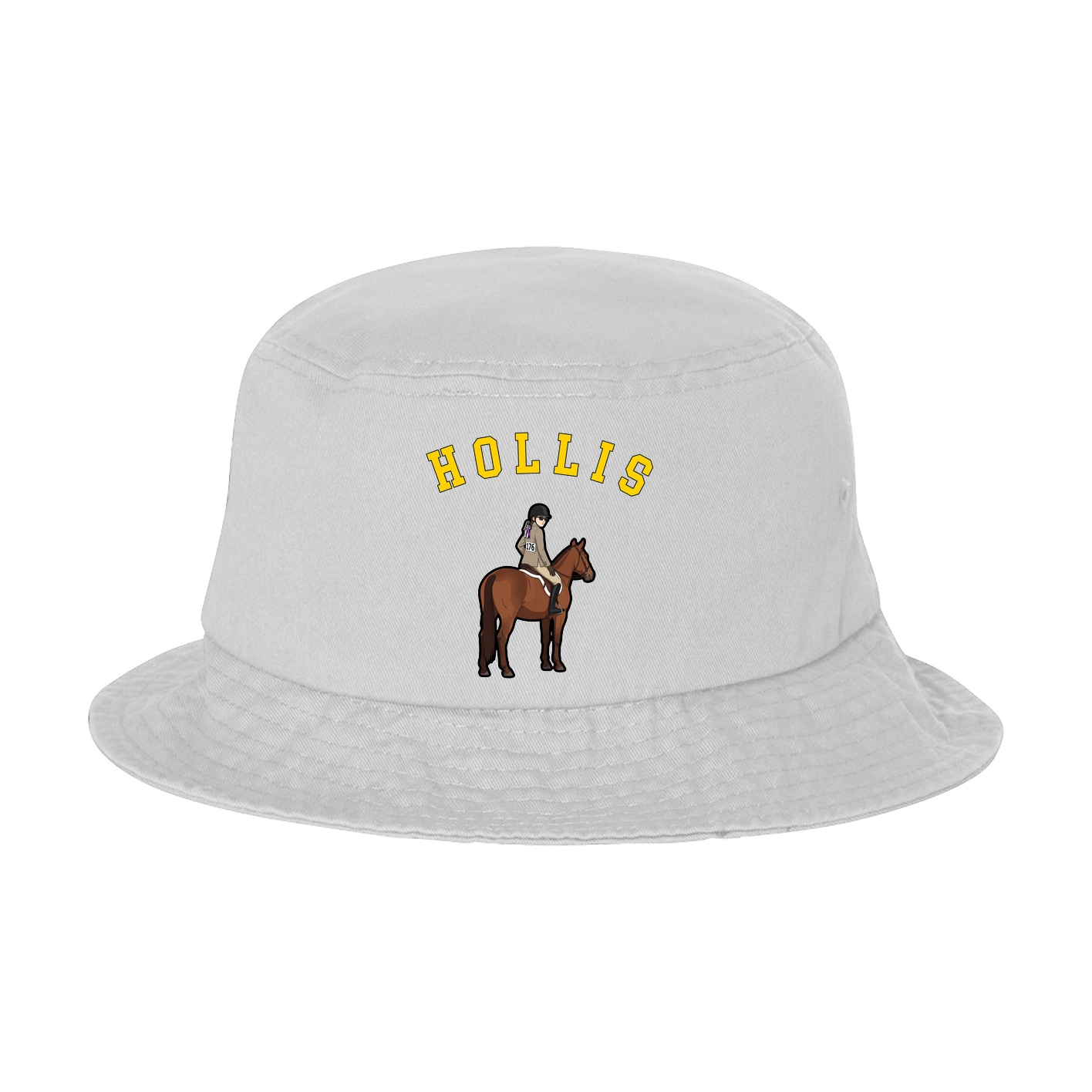 Bucket Cap — Shirsey Arch in White