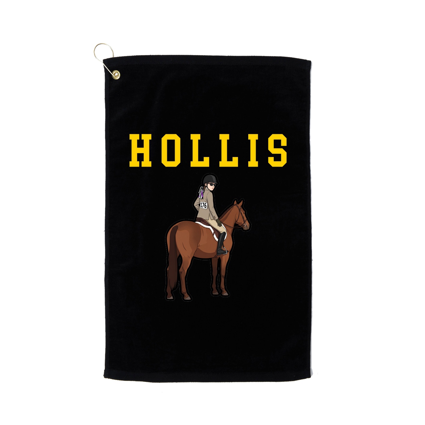 Golf Towel — Shirsey in Black