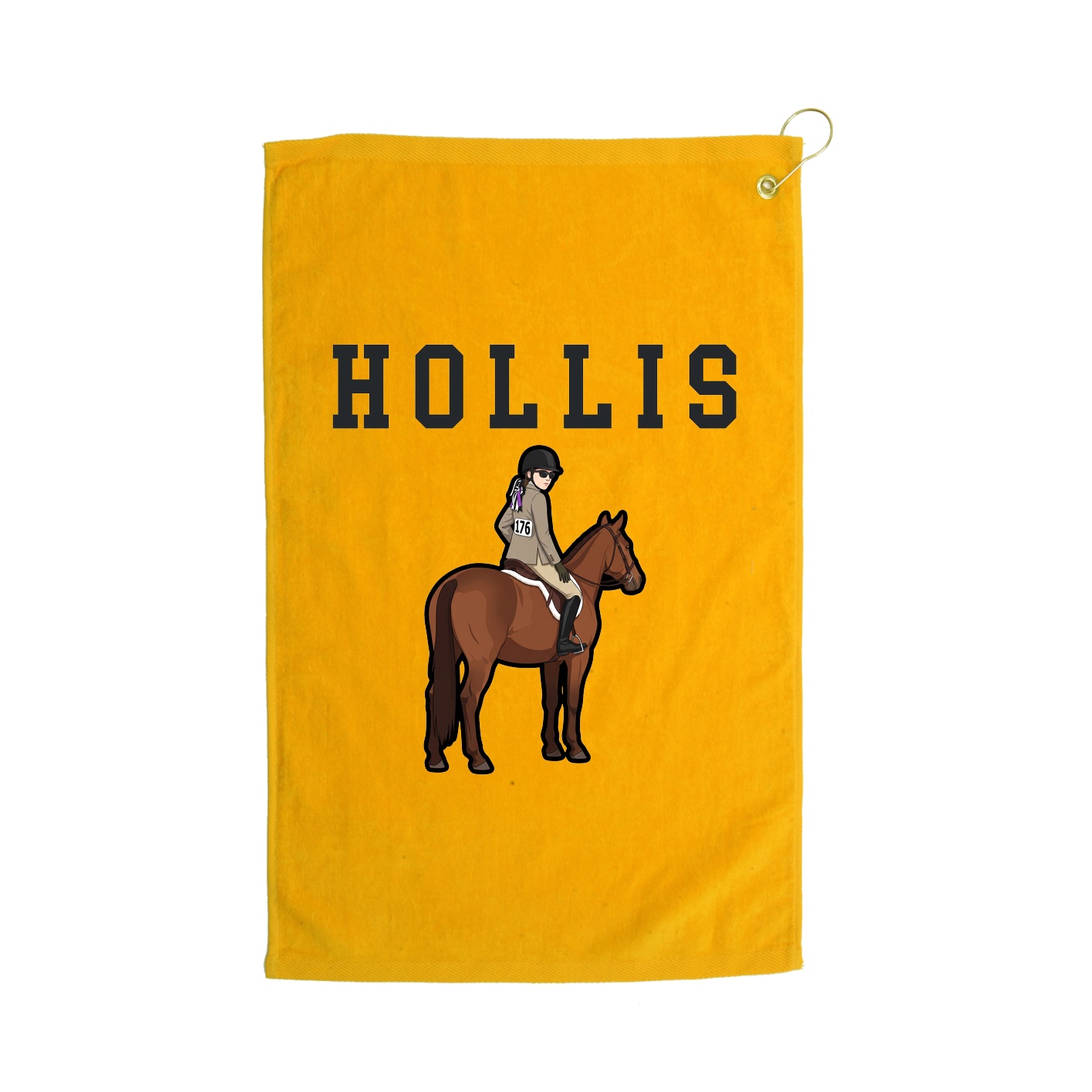 Golf Towel — Shirsey in Gold