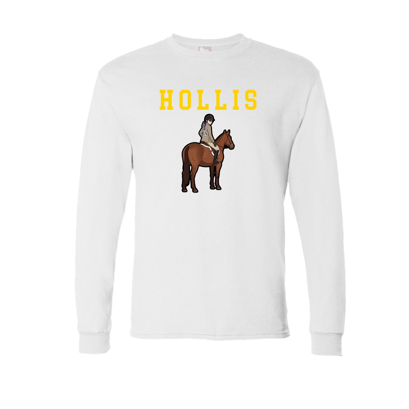 Long Sleeve Tee — Shirsey in White