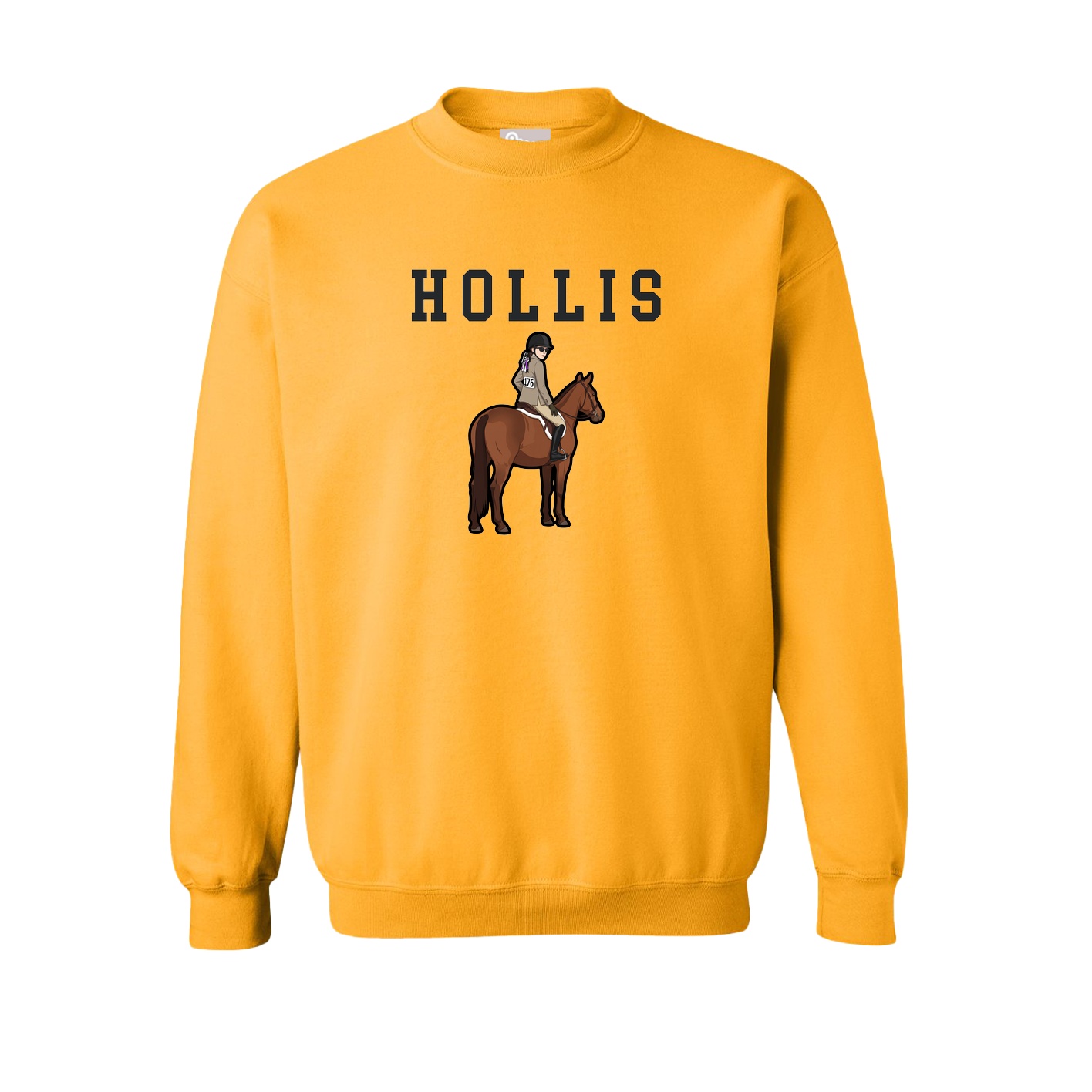 Fleece Crew — Shirsey in Gold