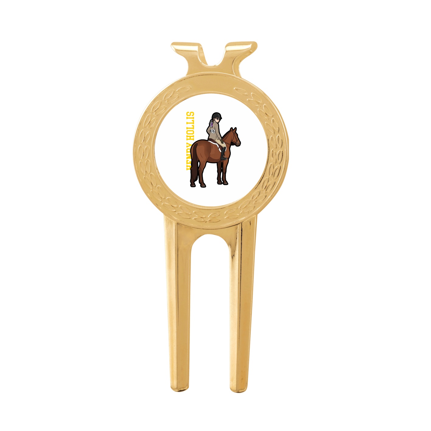 Divot Tool with Ball Marker — Name Vertical in Classic