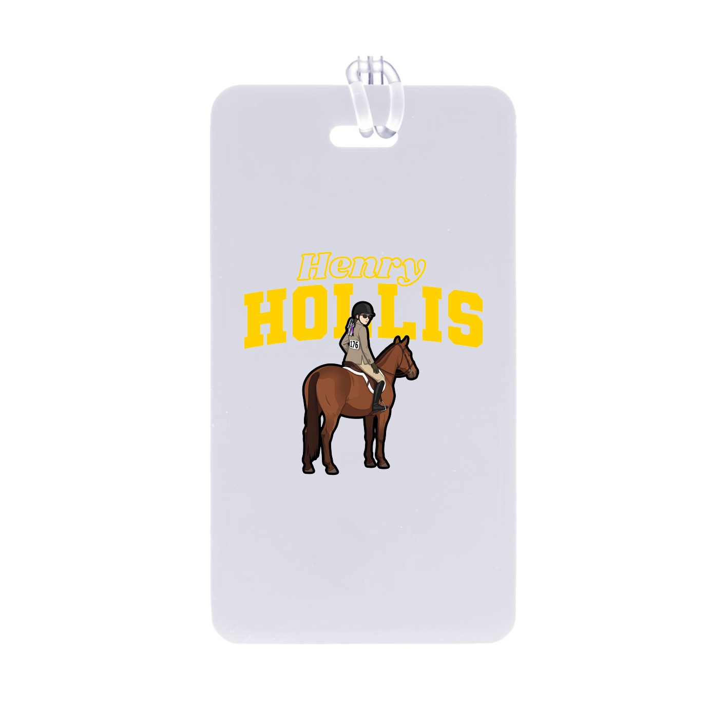 Bag Tag — Name Arch in Classic