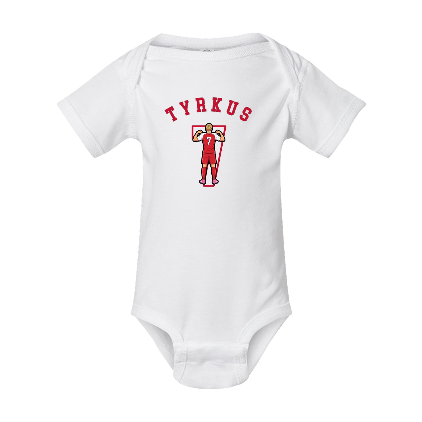 Baby Onesie — Shirsey Arch in White