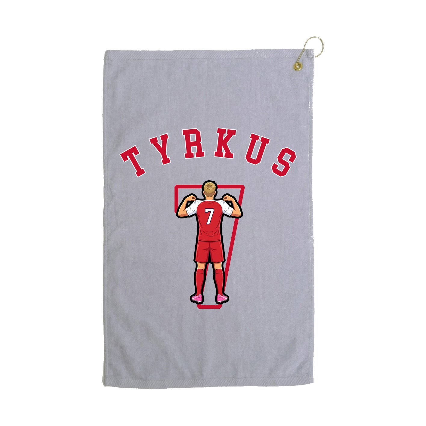 Golf Towel — Shirsey Arch in Grey