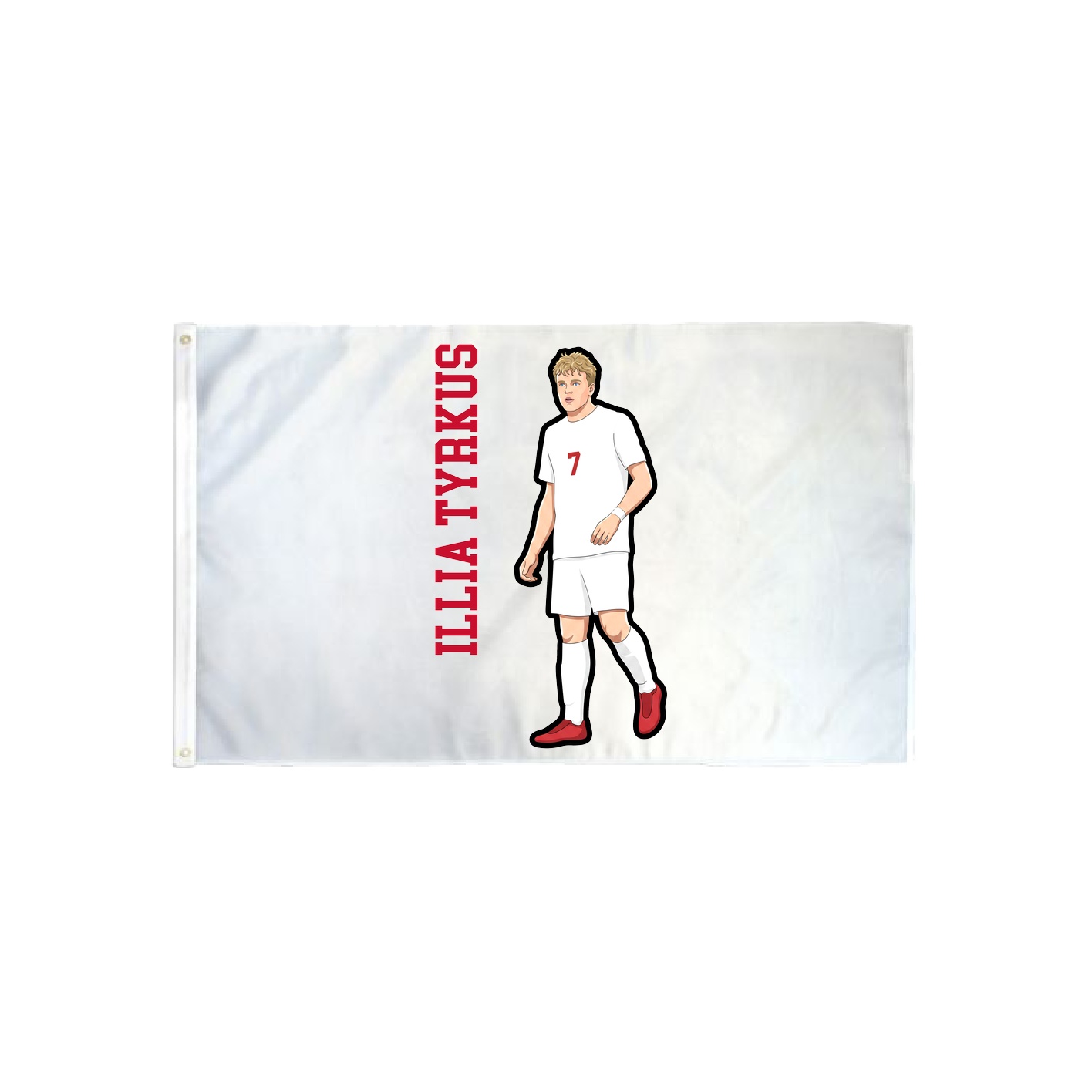 3x5 Flag — Name Vertical in Classic