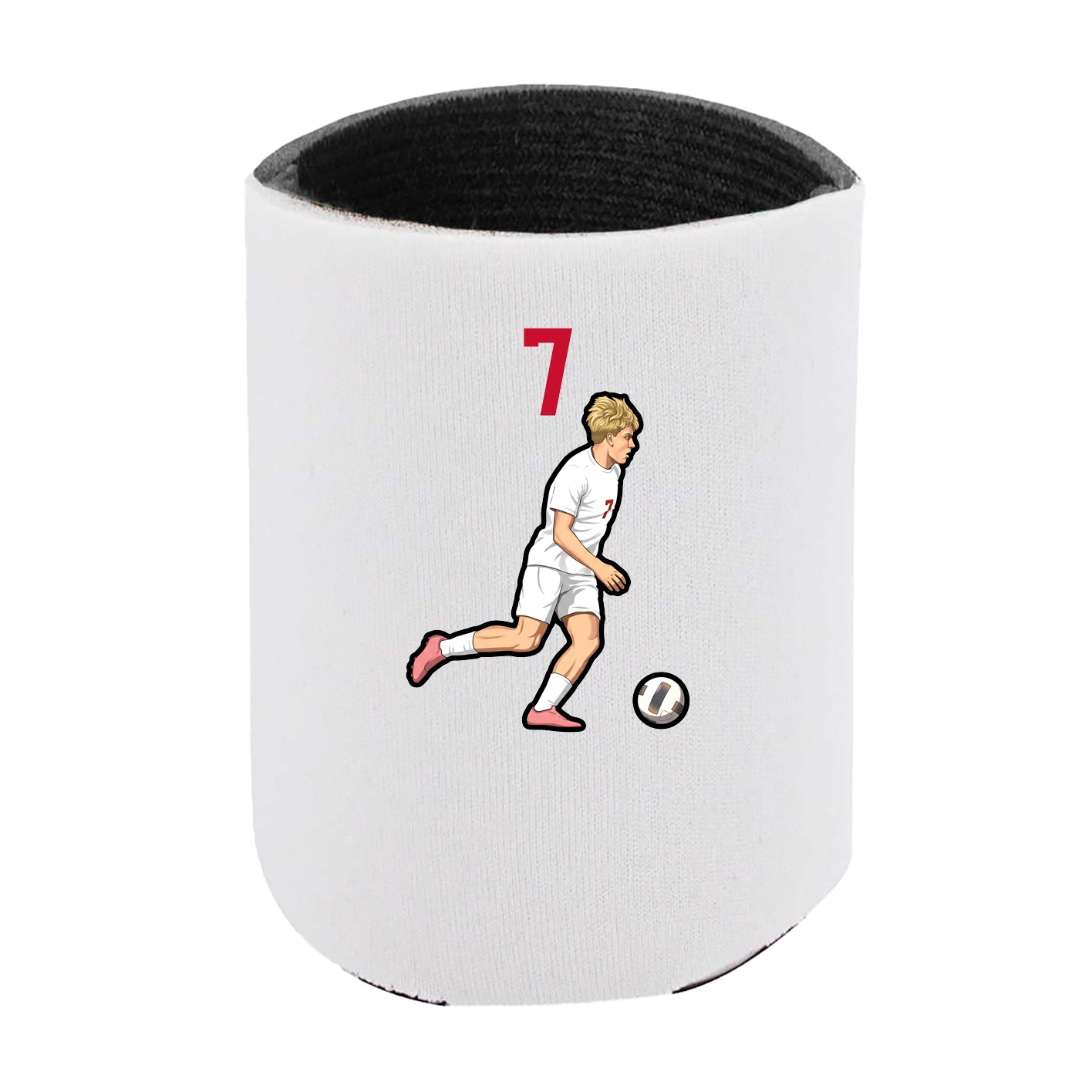 Can Holder — Number Top in White