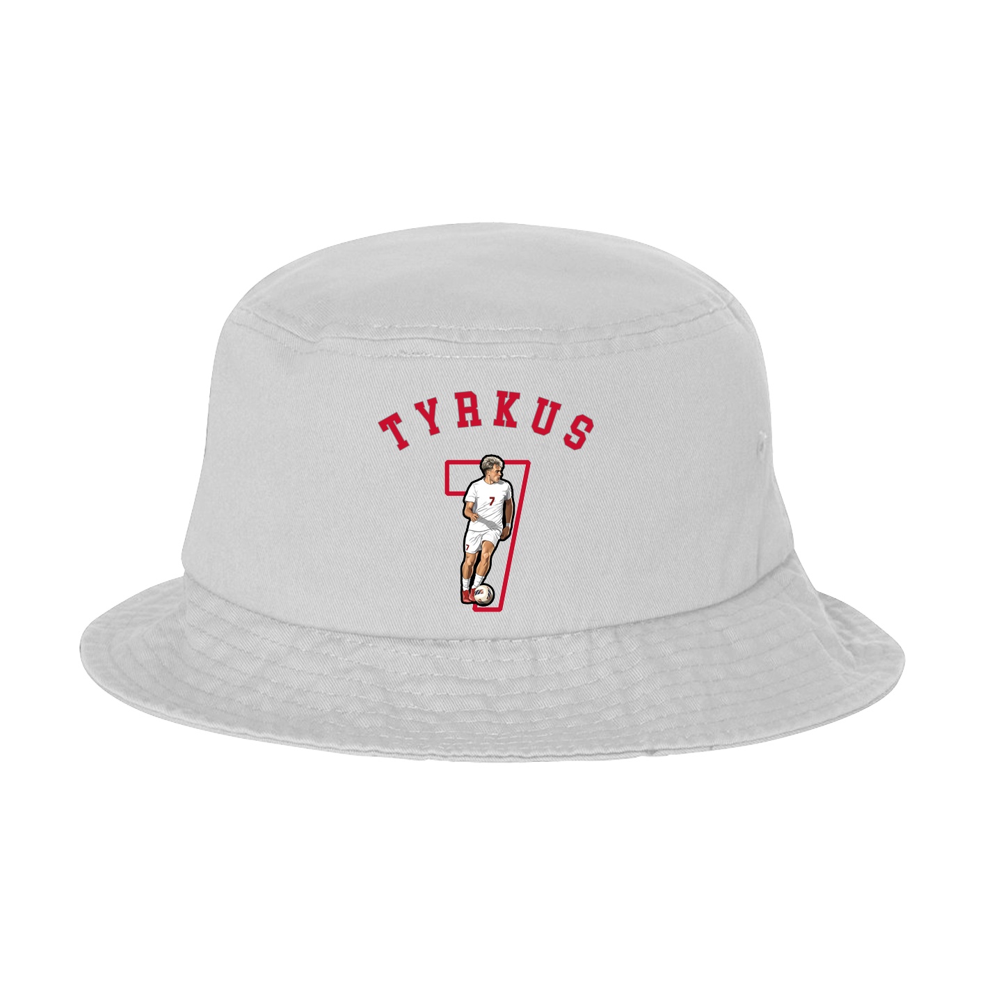 Bucket Cap — Shirsey Arch in White