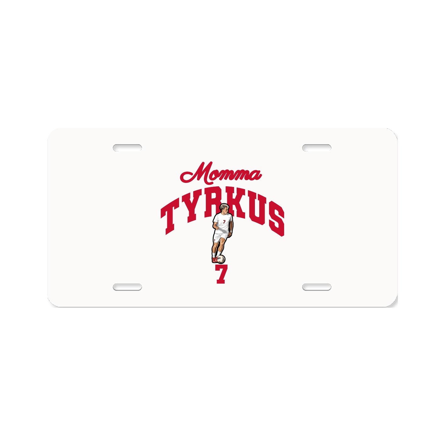 License Plate — Mothers Day Arch in Classic