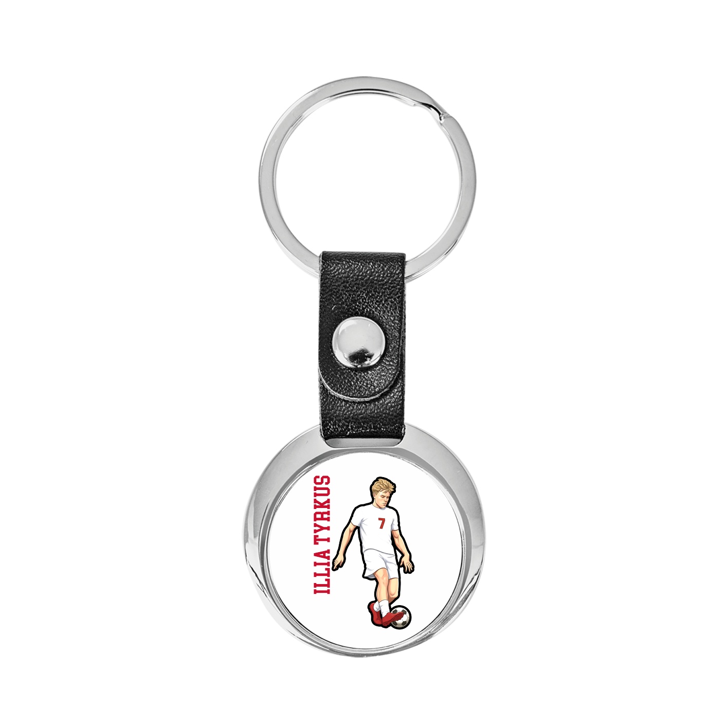 Key Chain — Name Vertical in Classic