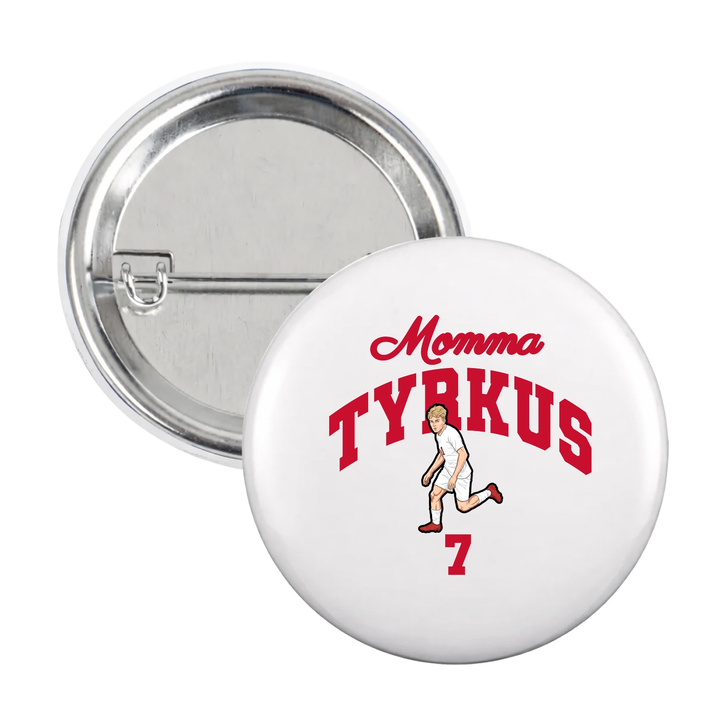 Game Day Button — Mothers Day Arch in White