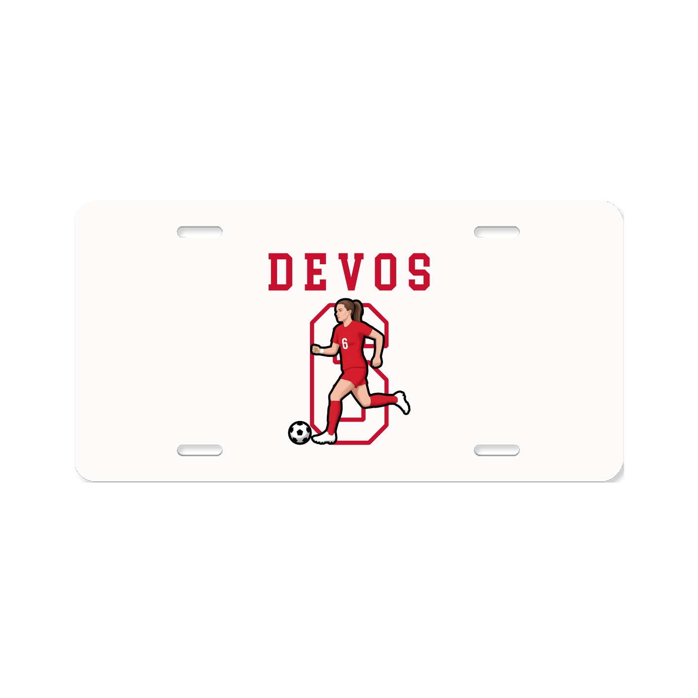 License Plate — Shirsey in Classic