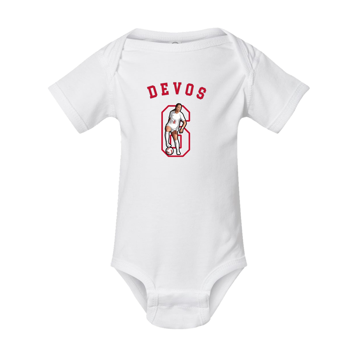 Baby Onesie — Shirsey Arch in White