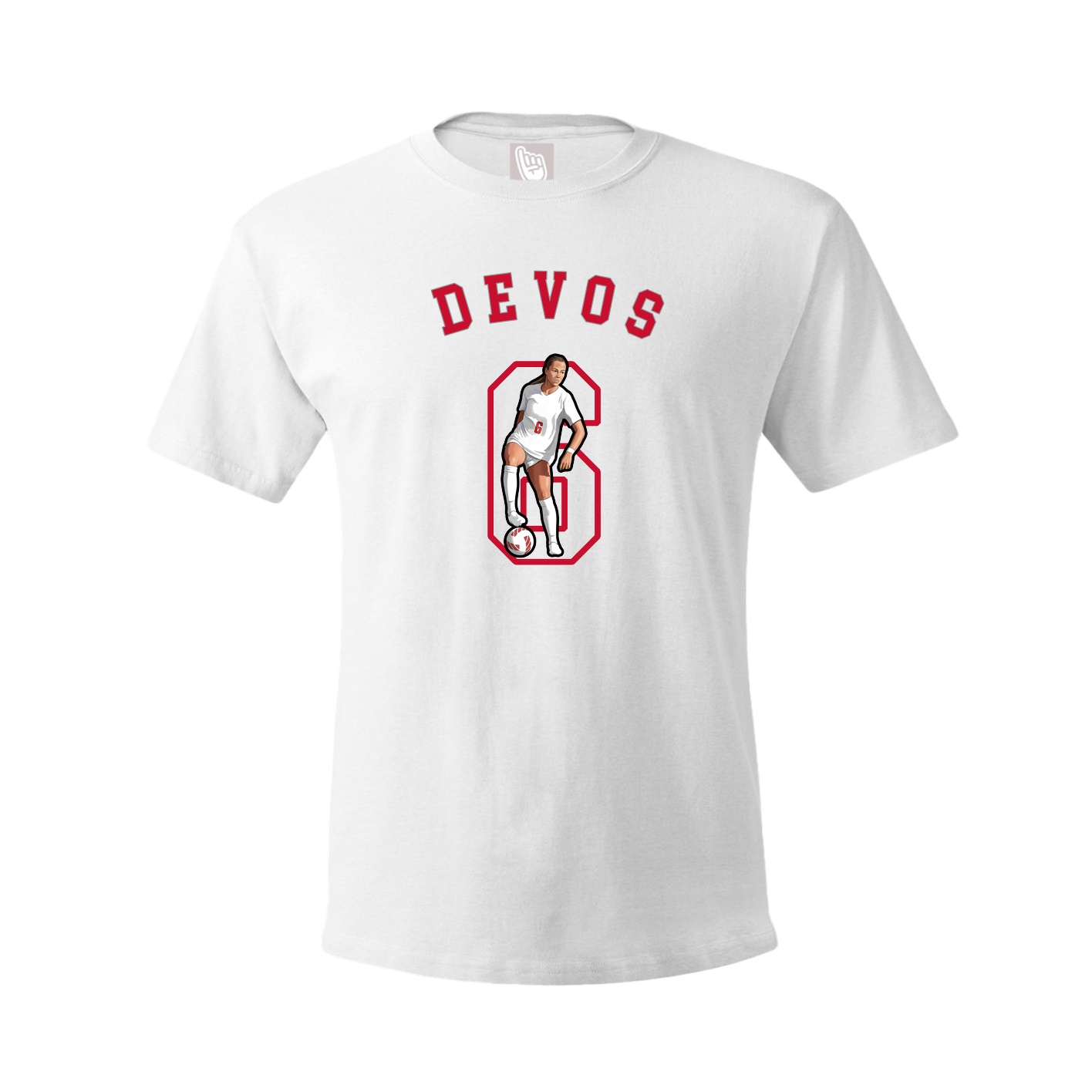 Youth Tee — Shirsey Arch in White