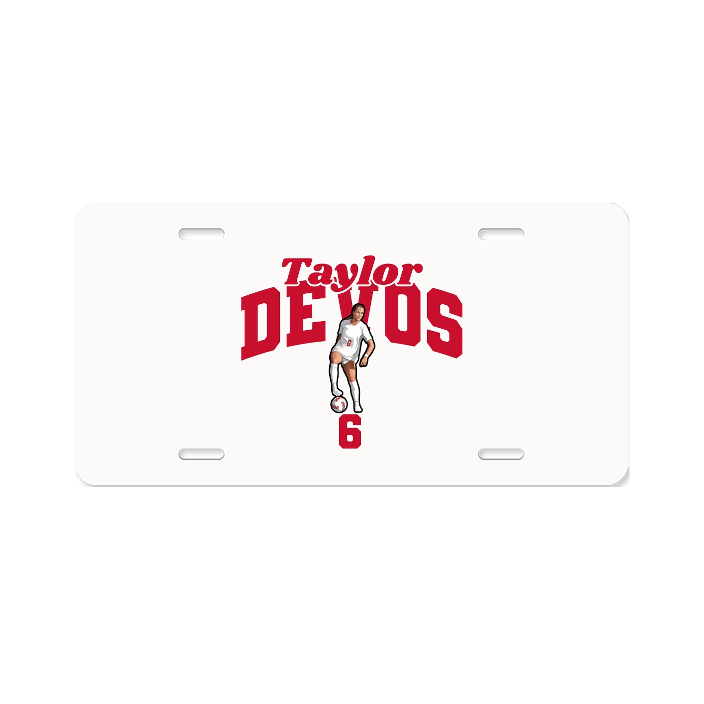 License Plate — Signature Arch in Classic