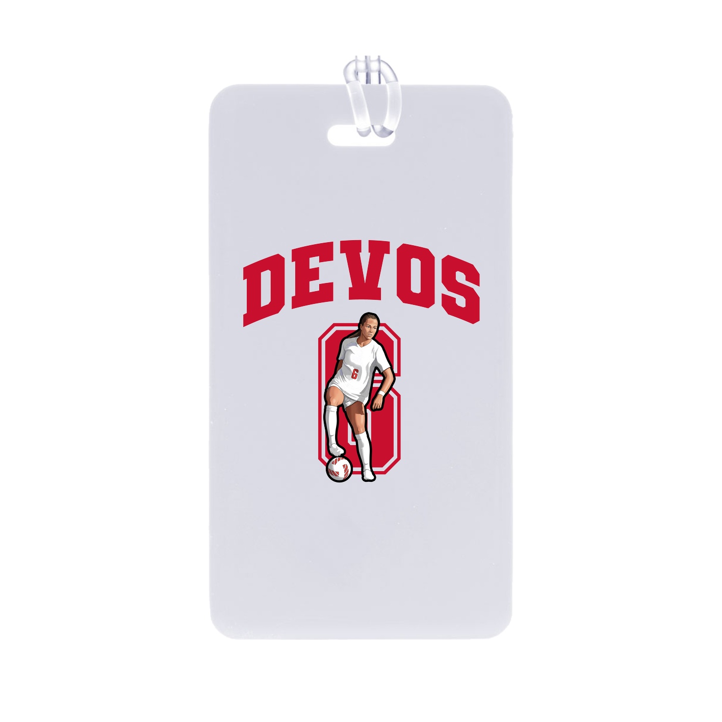 Bag Tag — Number in Classic