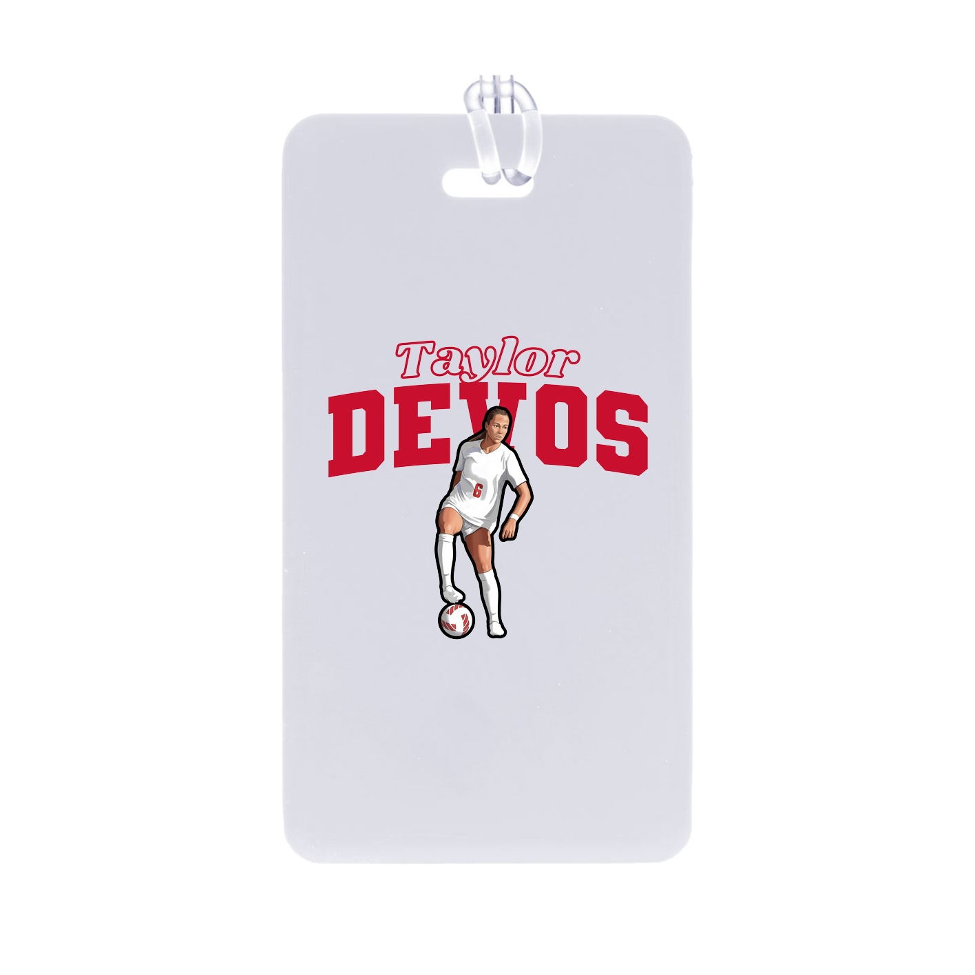 Bag Tag — Name Arch in Classic