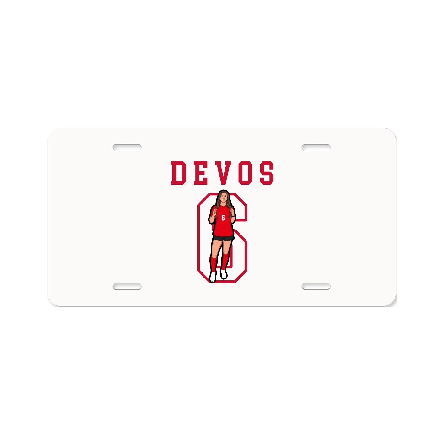 License Plate — Shirsey in Classic