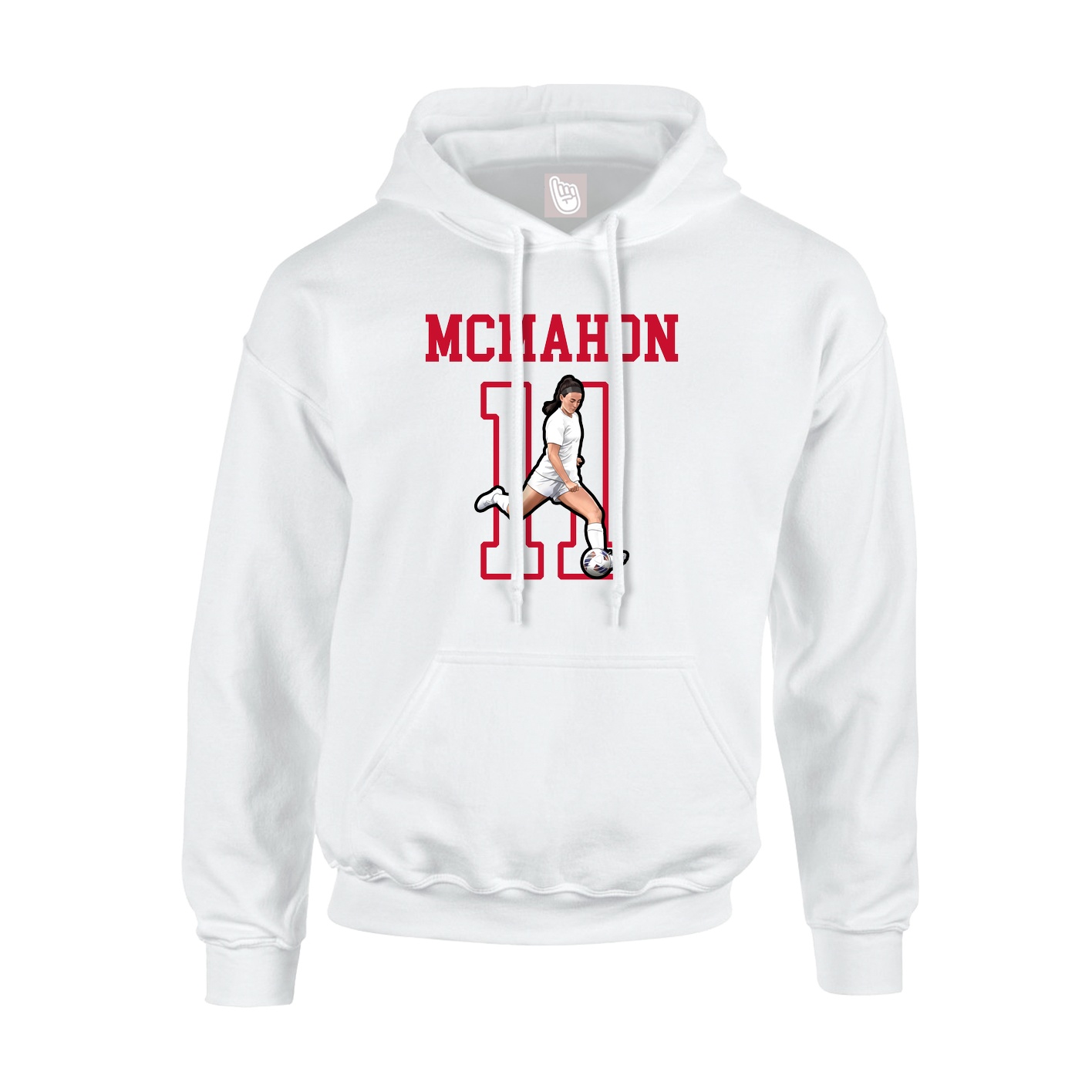 Youth Hoodie — Shirsey in White