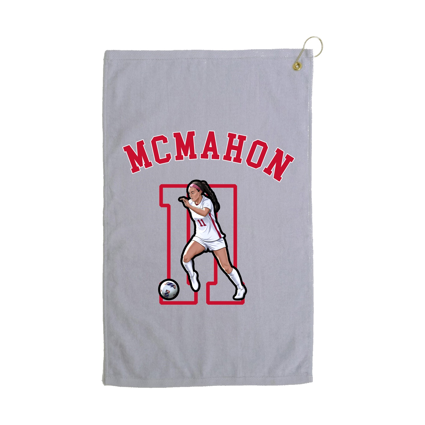 Golf Towel — Shirsey Arch in Grey