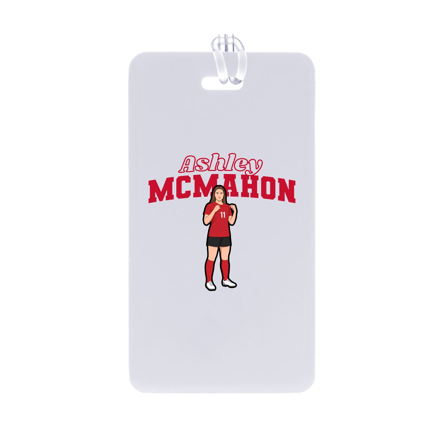 Bag Tag — Name Arch in Classic