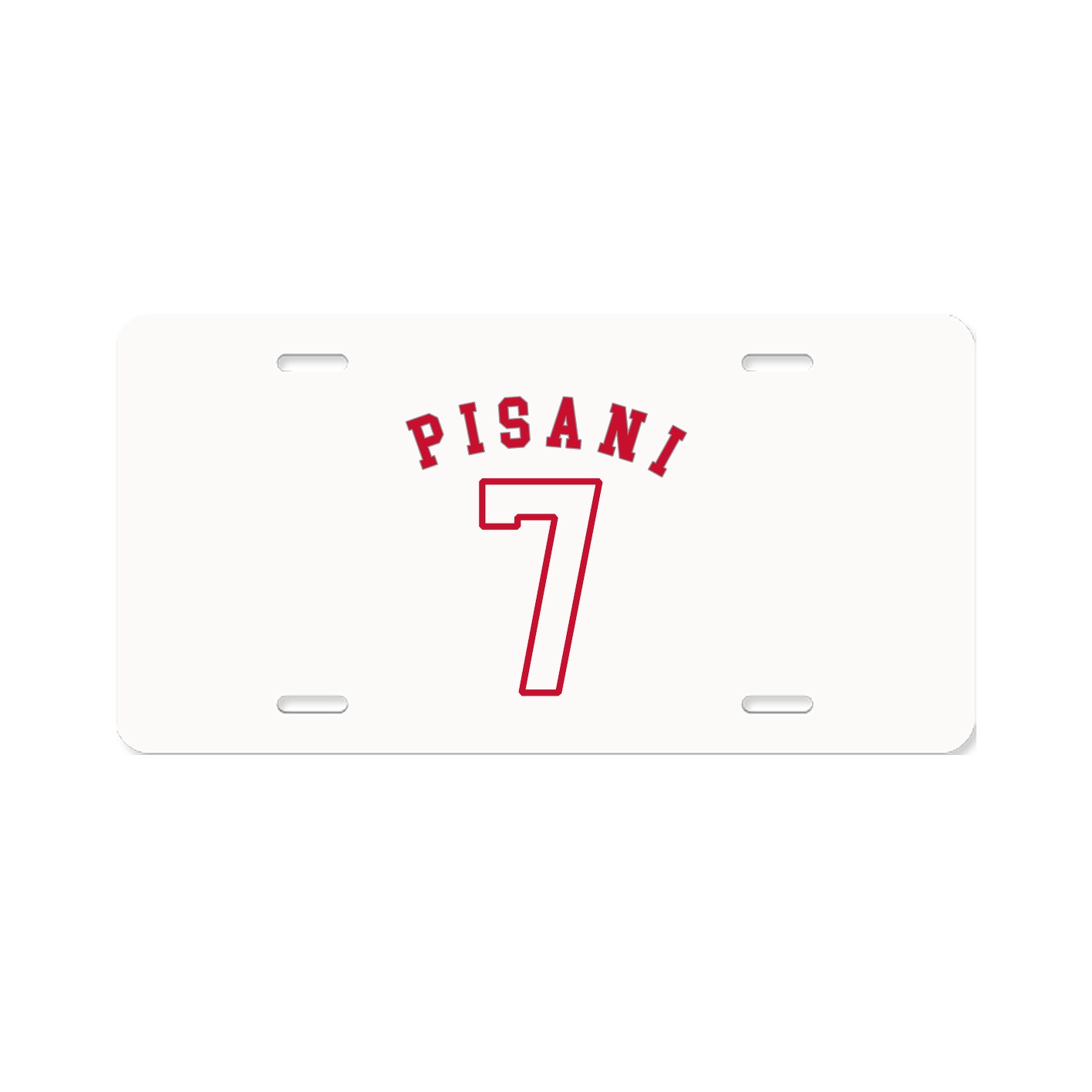 License Plate — Shirsey Arch in Classic