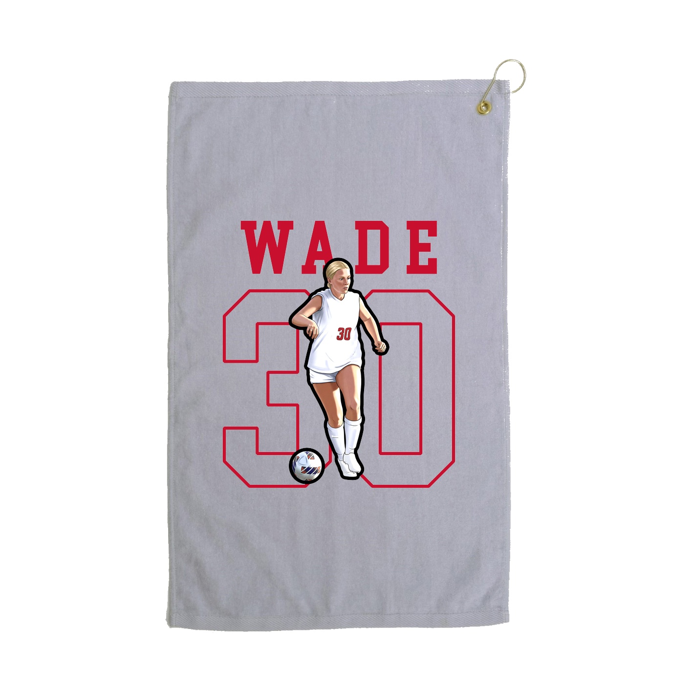 Golf Towel — Shirsey in Grey