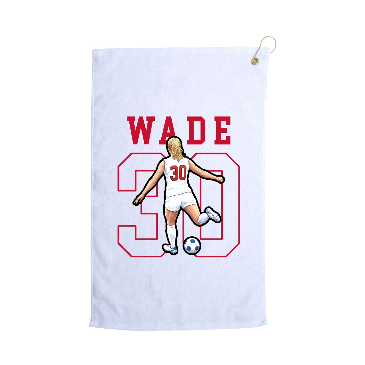 Golf Towel — Shirsey in White