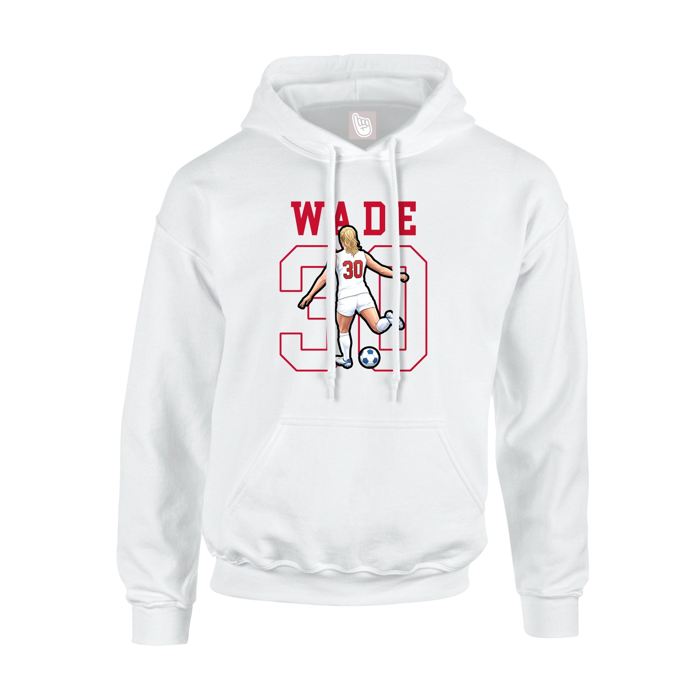 Youth Hoodie — Shirsey in White