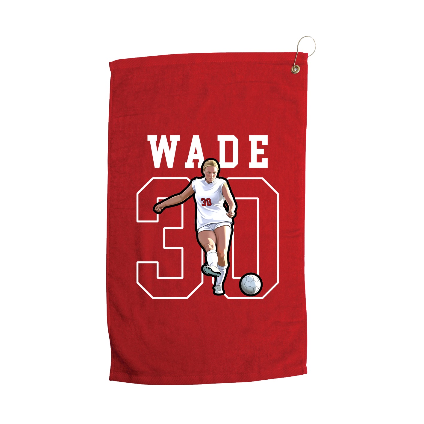 Golf Towel — Shirsey in Red