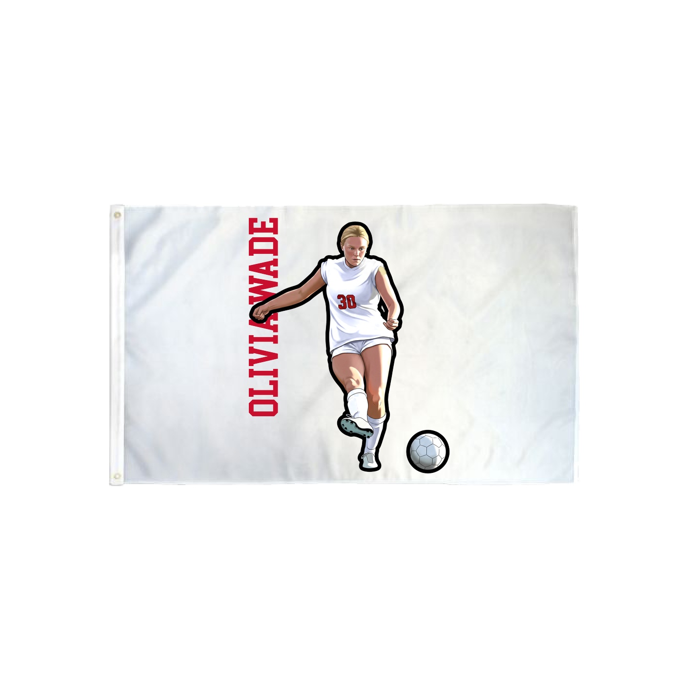 3x5 Flag — Name Vertical in Classic