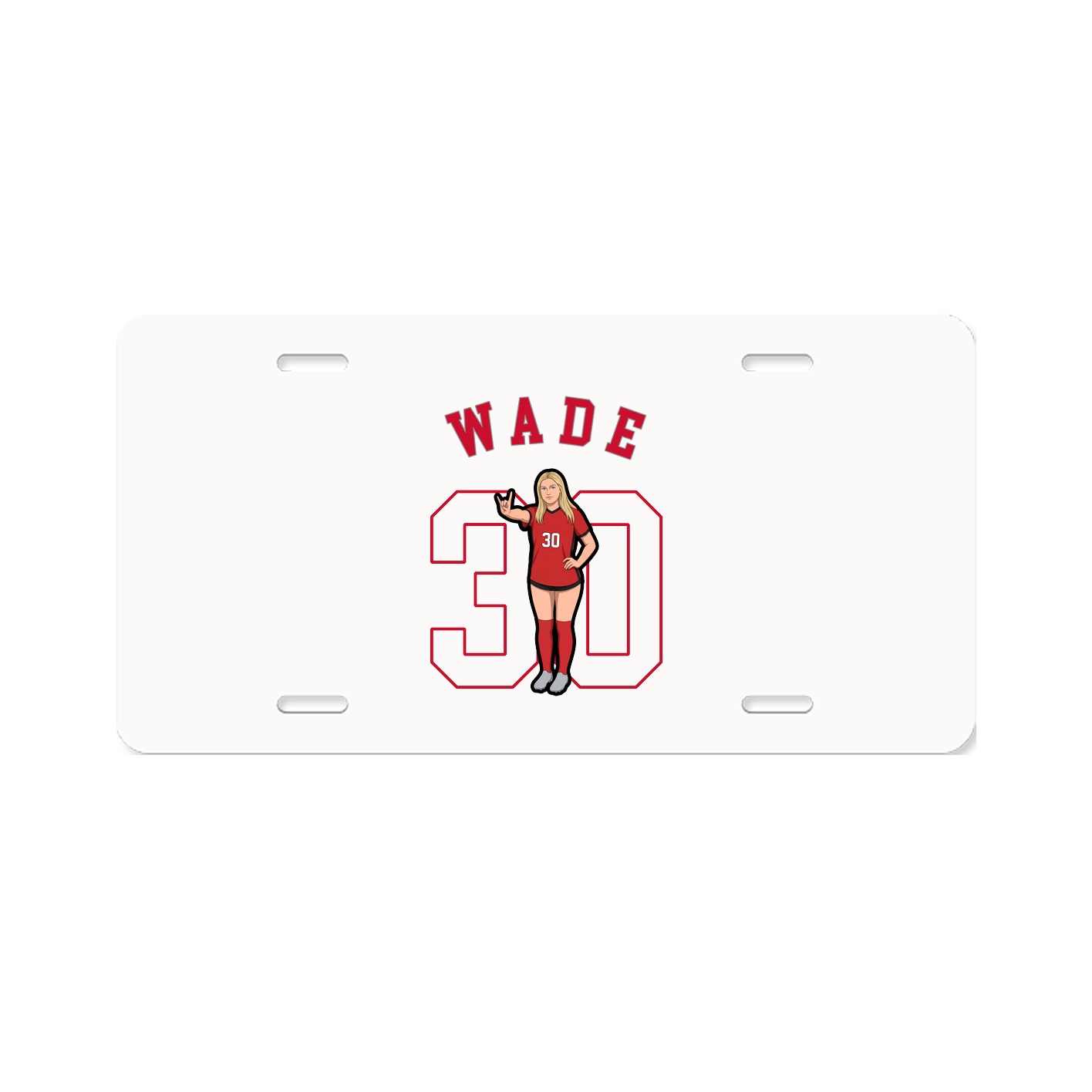 License Plate — Shirsey Arch in Classic