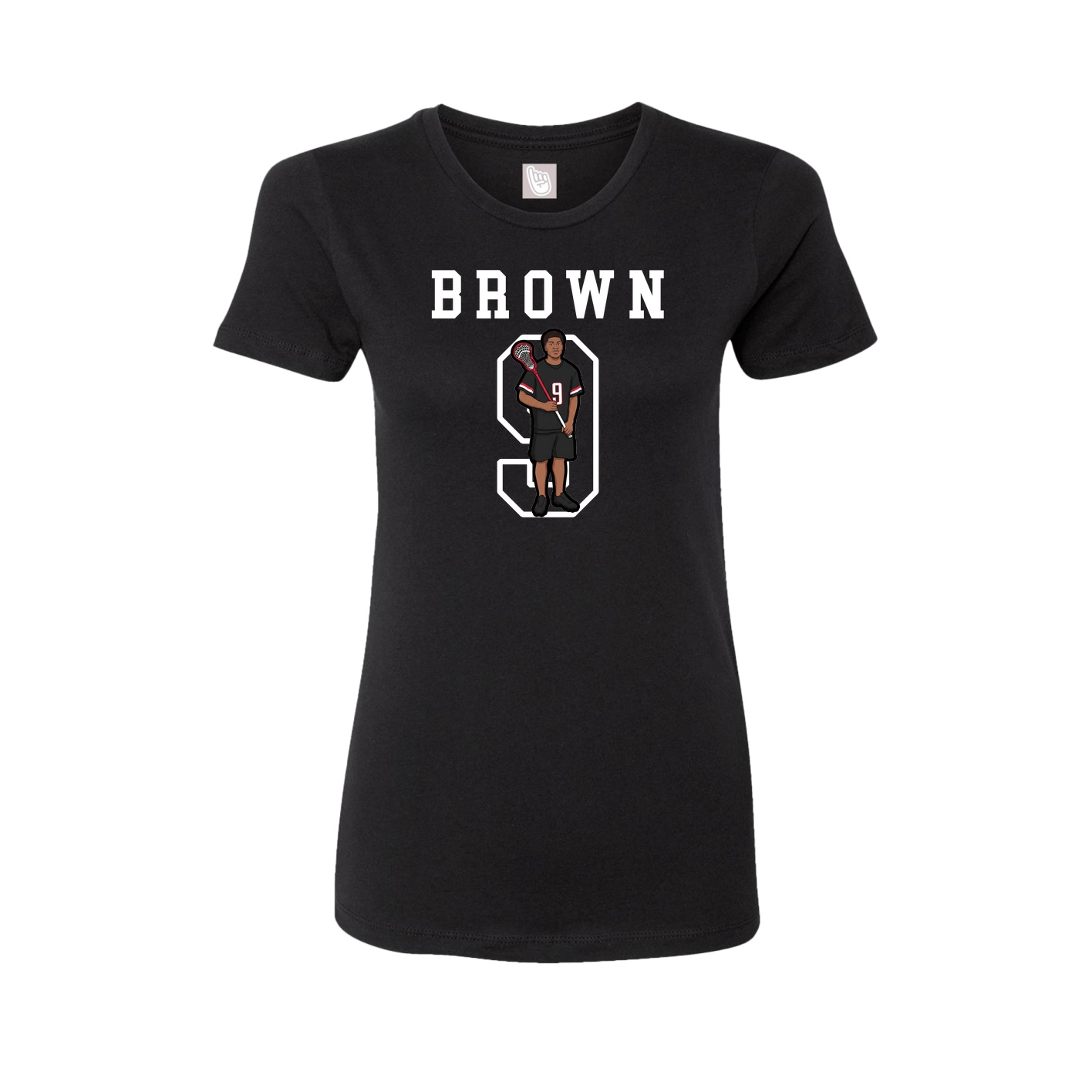 Fitted Women's Tee — Shirsey in Black