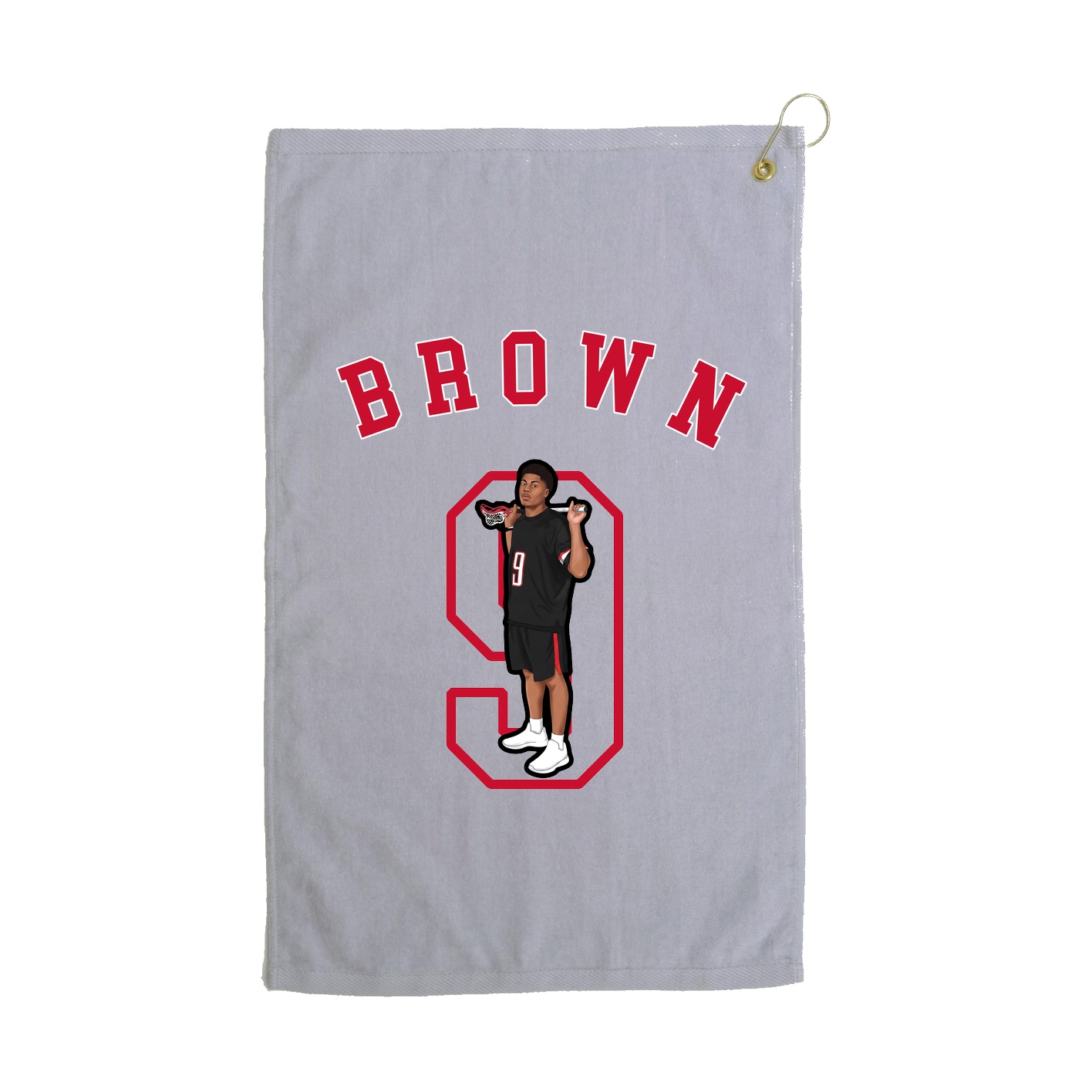Golf Towel — Shirsey Arch in Grey