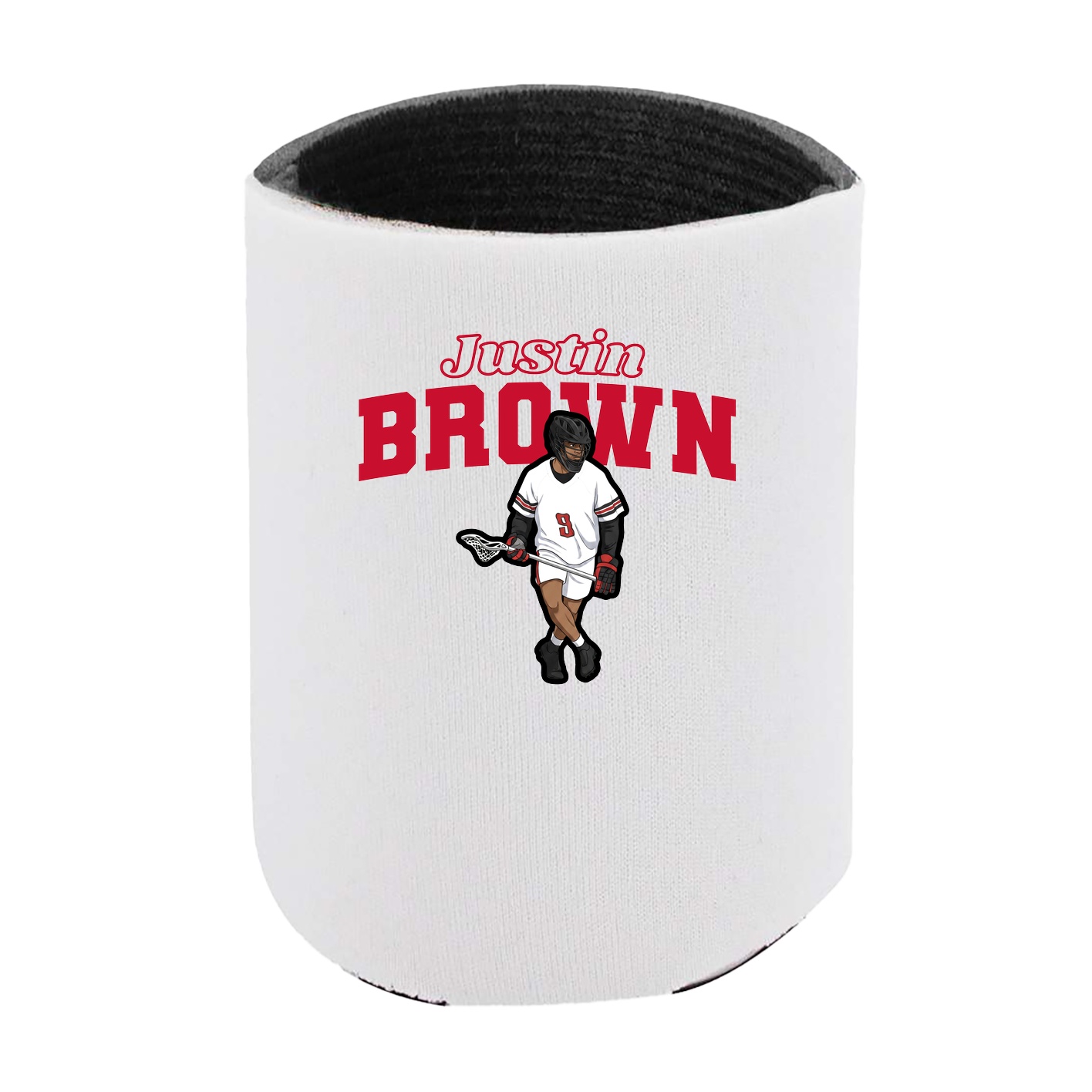 Can Holder — Name Arch in White