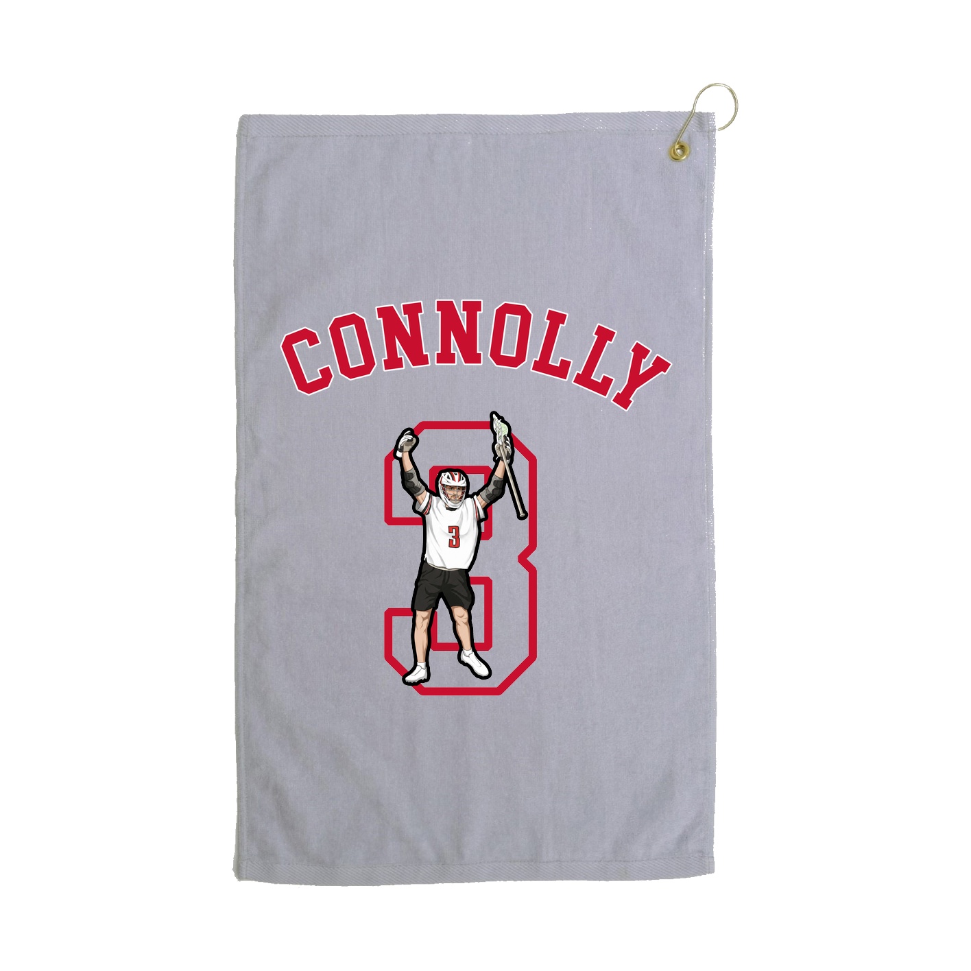 Golf Towel — Shirsey Arch in Grey