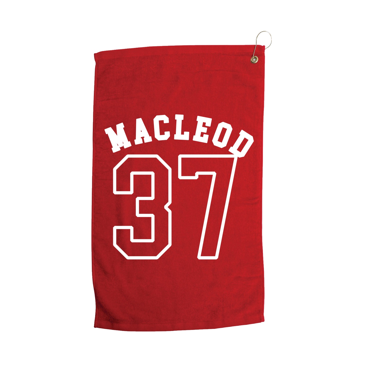 Golf Towel — Shirsey Arch in Red