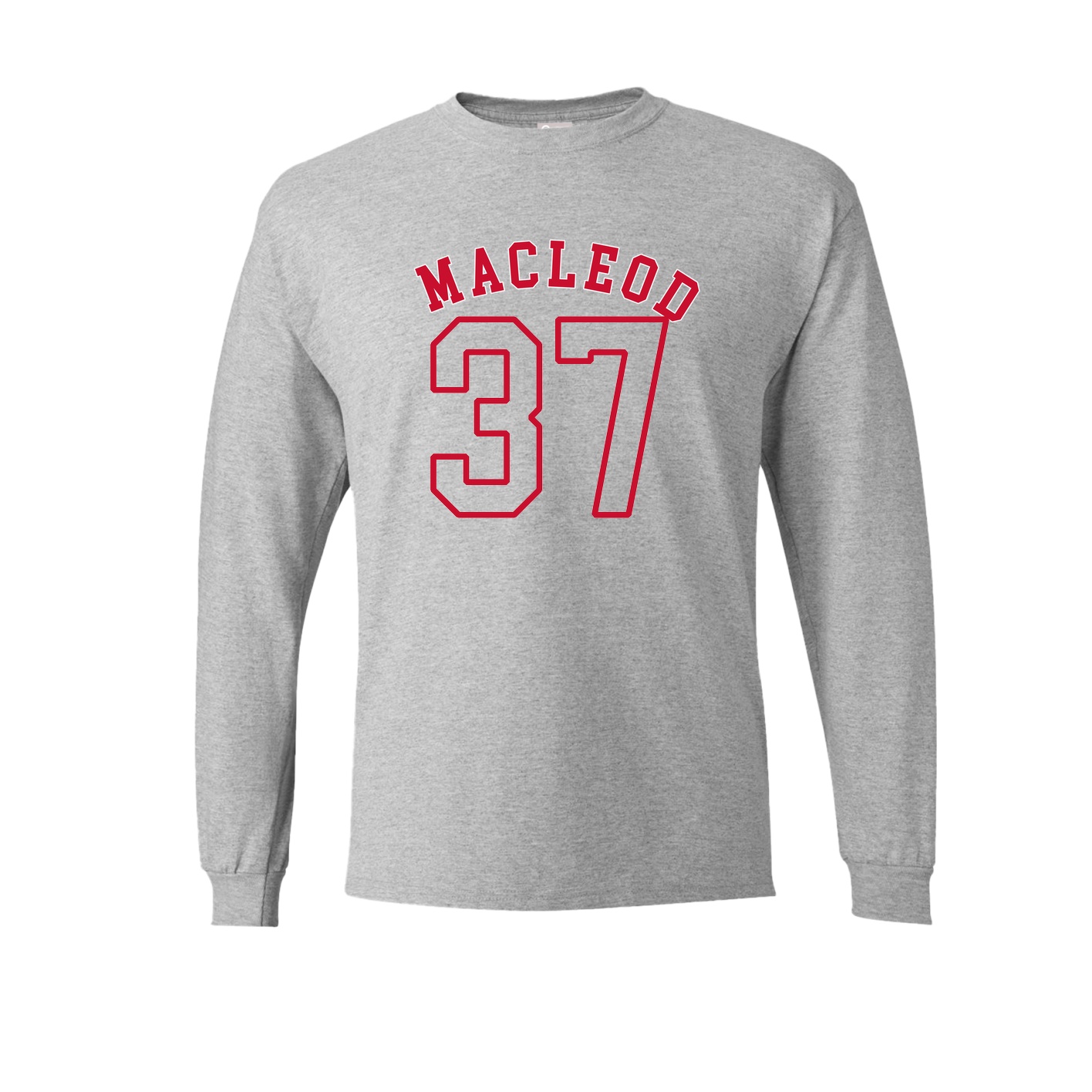 Long Sleeve Tee — Shirsey Arch in Grey