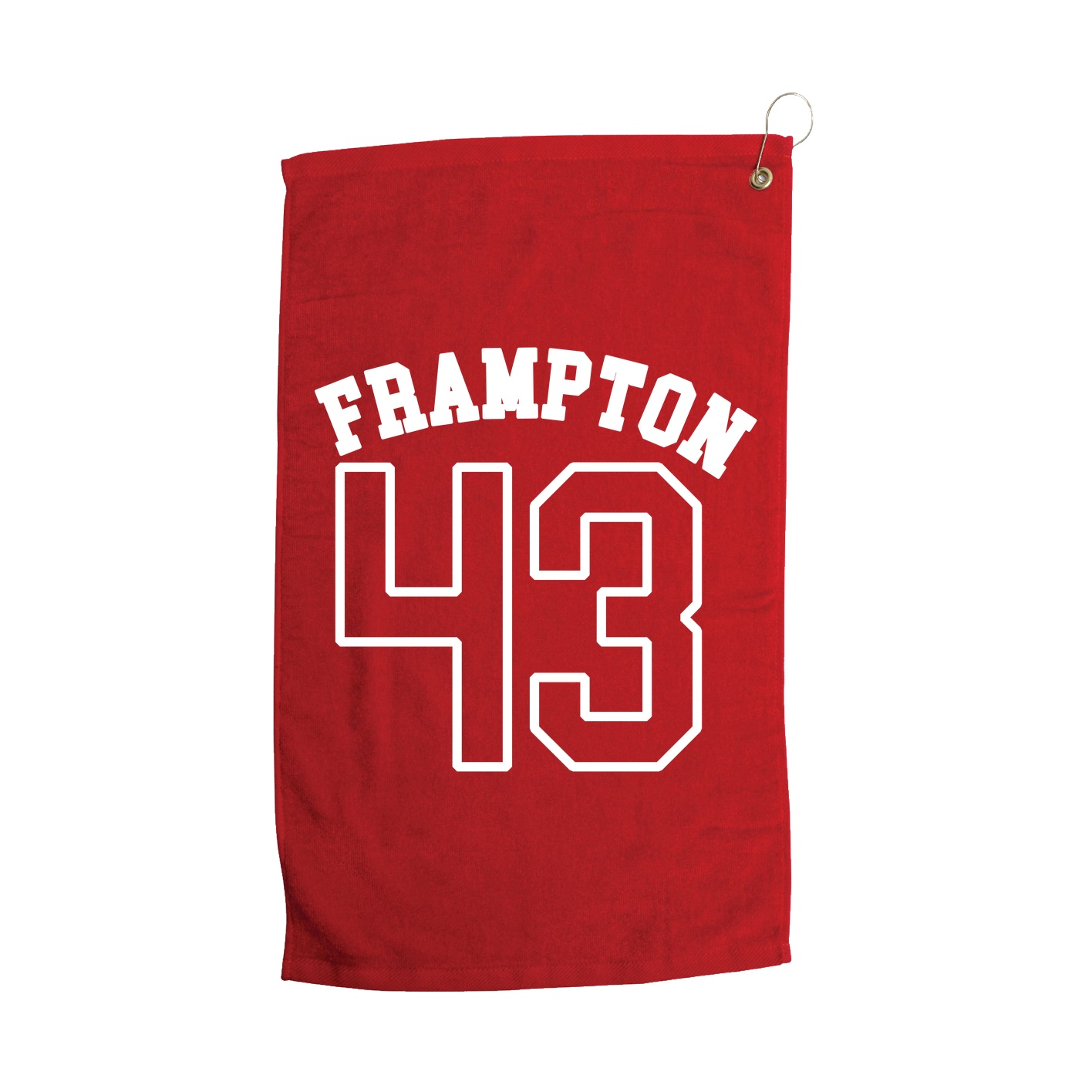 Golf Towel — Shirsey Arch in Red