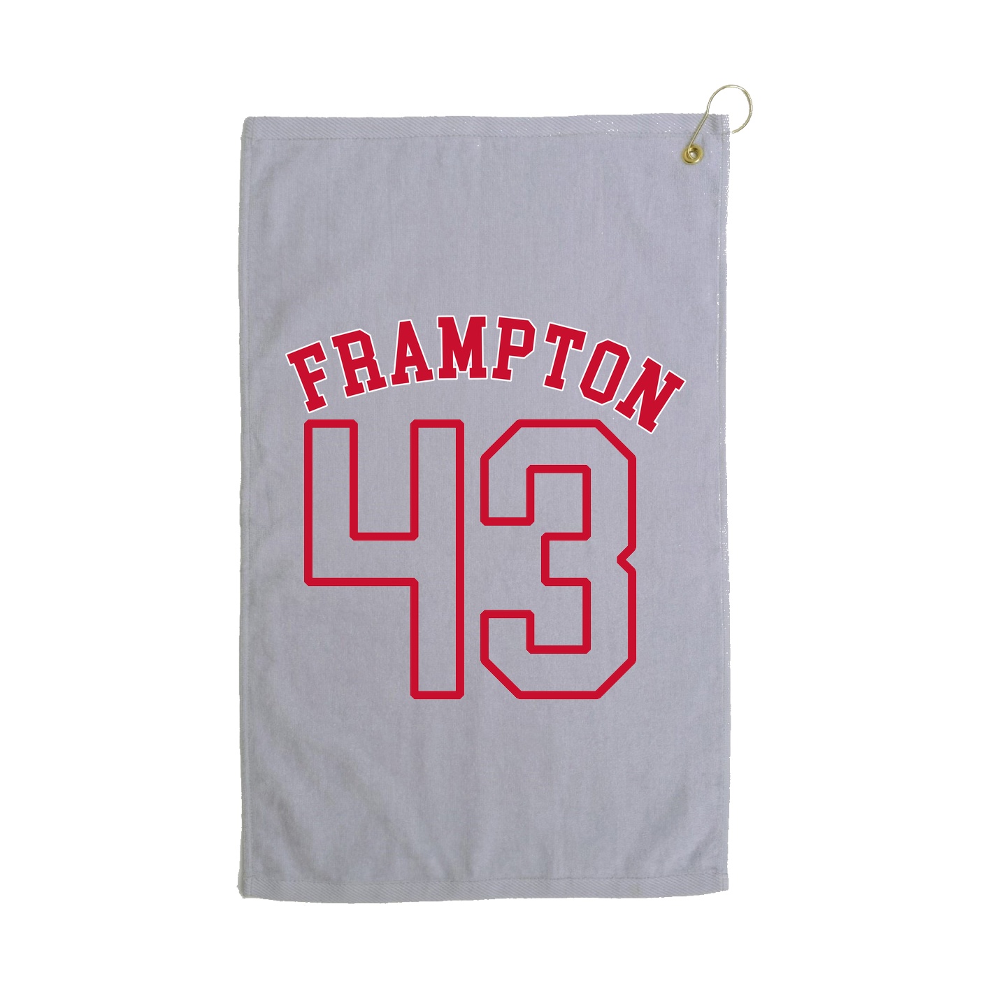 Golf Towel — Shirsey Arch in Grey