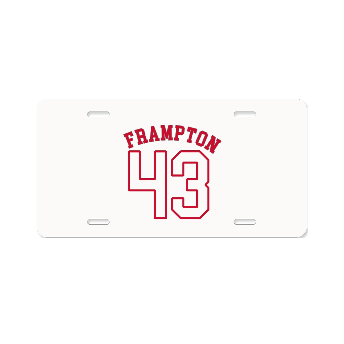 License Plate — Shirsey Arch in Classic