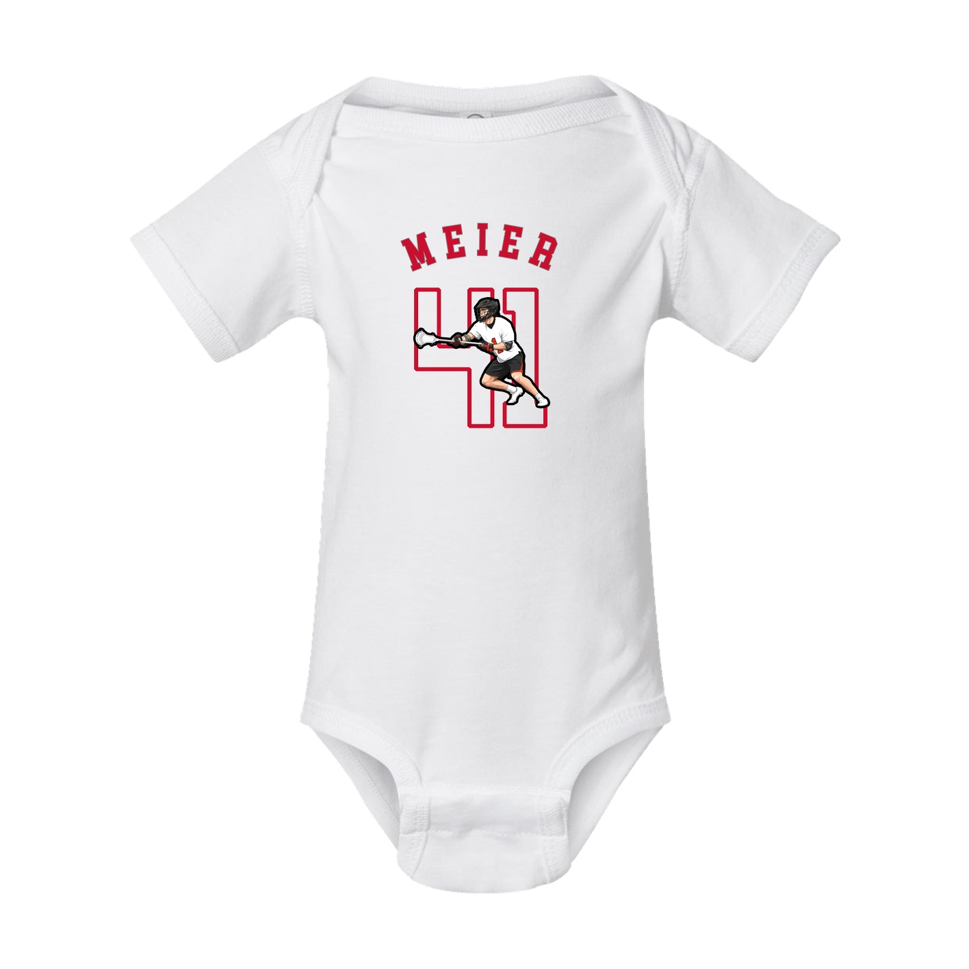 Baby Onesie — Shirsey Arch in White